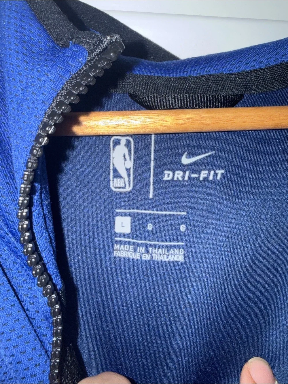 Nike NBA Golden State Warriors Dri-FIT Showtime Hoodie Jacket - Size L